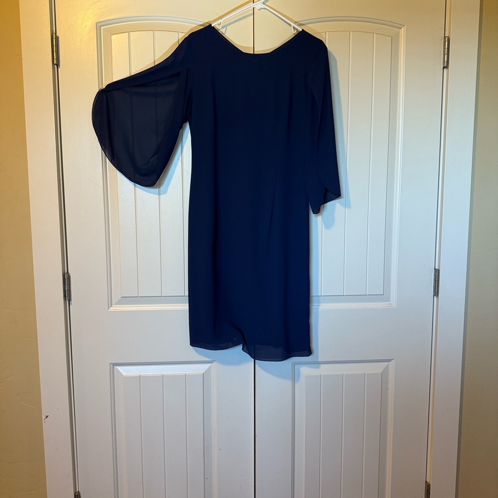 Grace Karin Red Cocktail Dress with Asymmetrical Neckline